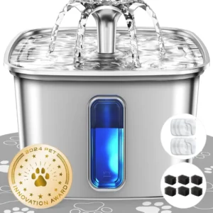 Stainless Steel Cat Water Fountain