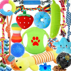 25Pcs Puppy Chew Toys